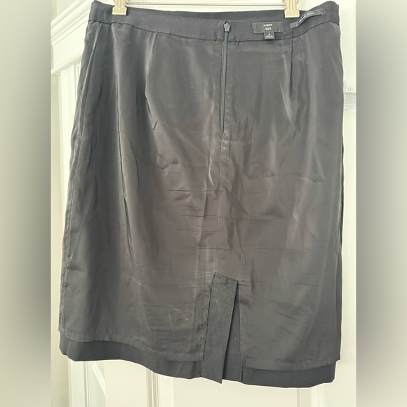J.Crew black Italian wool pencil skirt - Picture 4 of 6